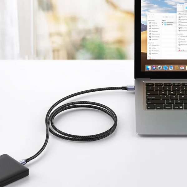 Ugreen cable USB - USB 3.0 5Gb/s 2m gray (US373)eng