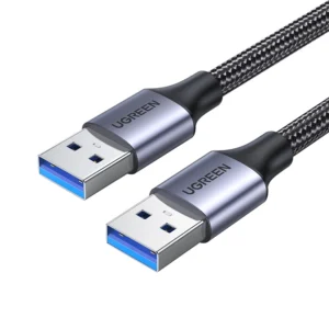 Ugreen cable USB cable - USB 3.0 5Gb/s 1m gray (US373)eng