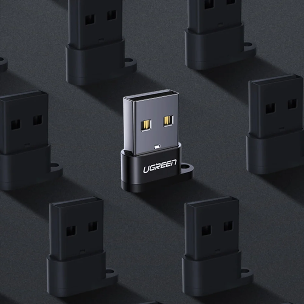 Ugreen US280 50568 USB-C 3.1 (female) / USB-A 2.0 (male) adapter - blackeng