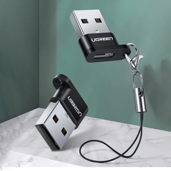 Ugreen US280 50568 USB-C 3.1 (female) / USB-A 2.0 (male) adapter - blackeng