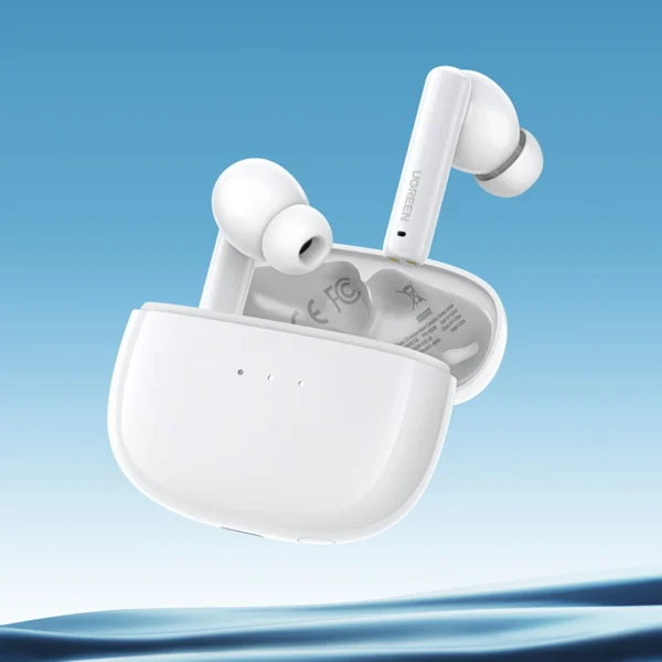Ugreen HiTune T3 Active WS106 Wireless Bluetooth 5.2 TWS ANC Headphones - Whiteeng