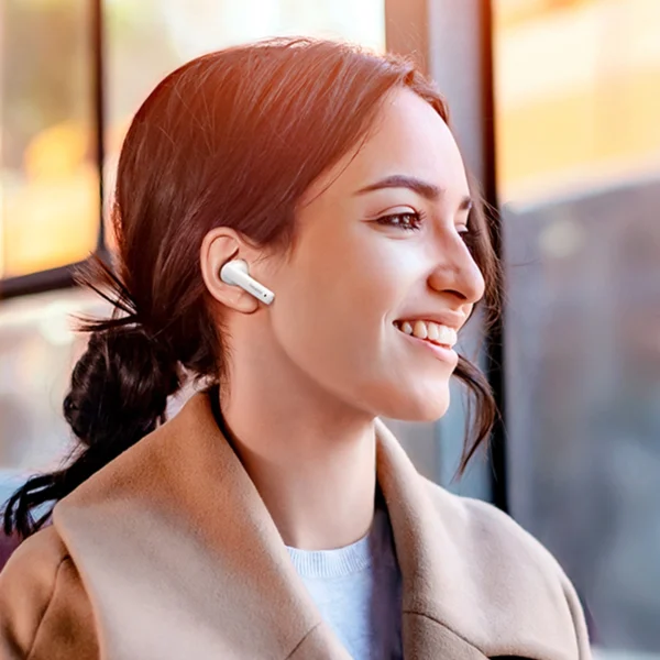 Ugreen HiTune T3 Active WS106 Wireless Bluetooth 5.2 TWS ANC Headphones - Whiteeng