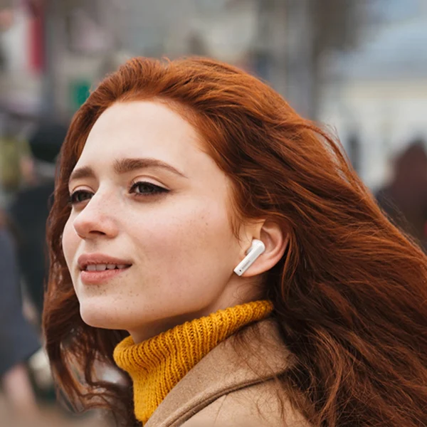 Ugreen HiTune T3 Active WS106 Wireless Bluetooth 5.2 TWS ANC Headphones - Whiteeng