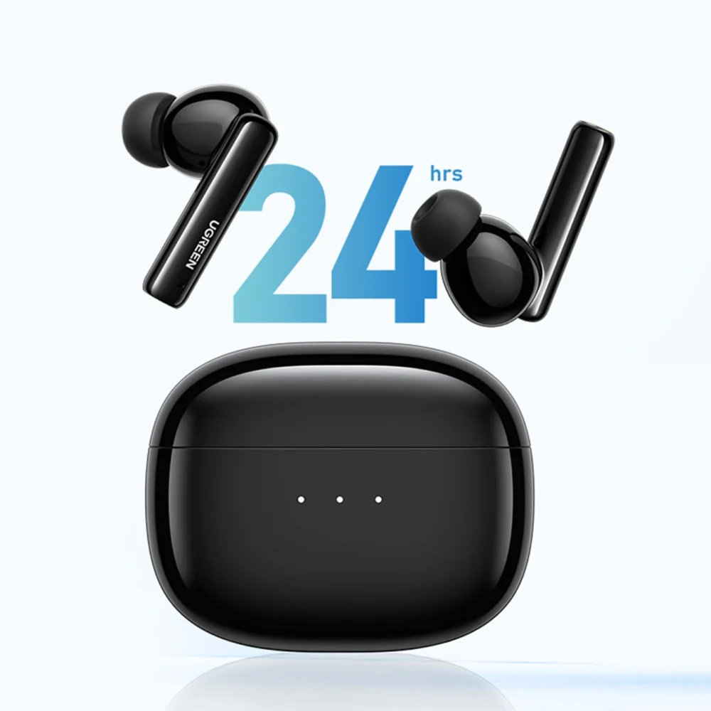 Ugreen HiTune T3 Active WS106 Wireless Bluetooth 5.2 TWS ANC Headphones - Whiteeng