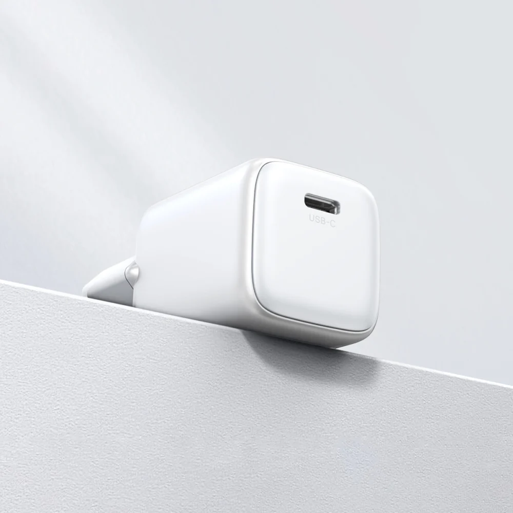 Ugreen Nexode mini CD318 15324 GaN 20W USB-C PD 3.0 / QC 4.0 network charger - whiteeng