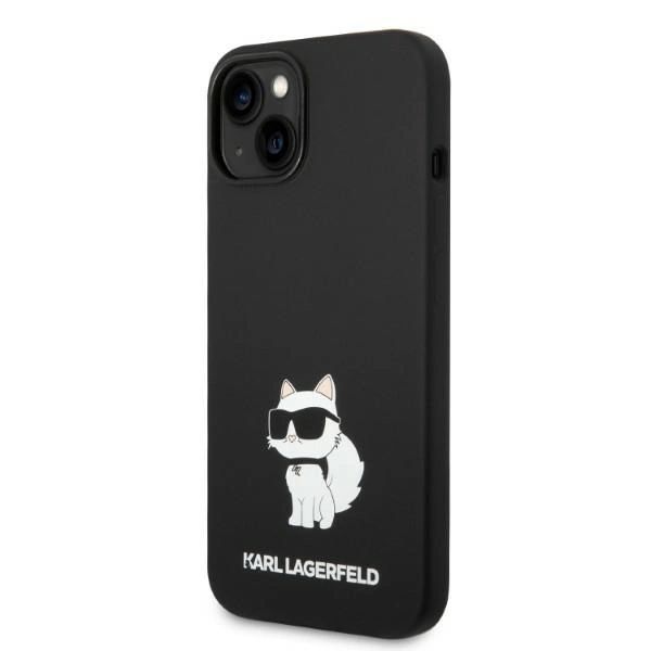 Karl Lagerfeld KLHMP14MSNCHBCK iPhone 14 Plus 6.7" hardcase black/black Silicone Choupette MagSafeeng