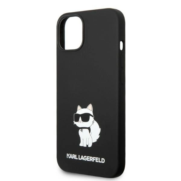 Karl Lagerfeld KLHMP14MSNCHBCK iPhone 14 Plus 6.7" hardcase black/black Silicone Choupette MagSafeeng