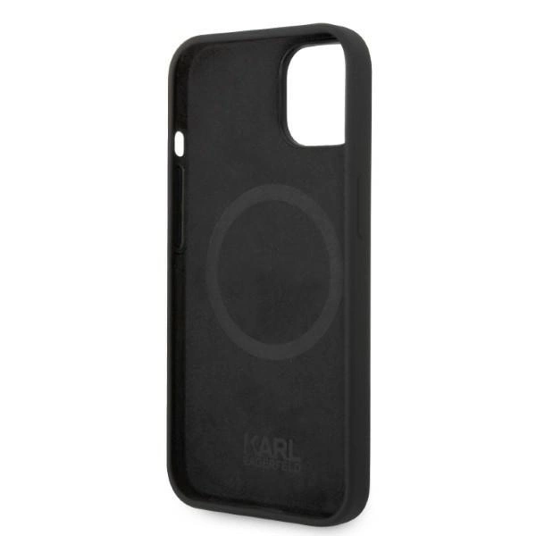 Karl Lagerfeld KLHMP14MSNCHBCK iPhone 14 Plus 6.7" hardcase black/black Silicone Choupette MagSafeeng
