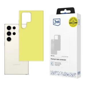 Samsung Galaxy S23 Ultra - 3mk Matt Case limeeng