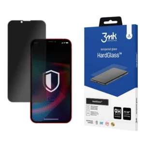 Tempered Glass For iPhone 14 Plus / 13 Pro Max 9H Privacy Anti Spy Series 3mk HardGlass Max Privacyeng