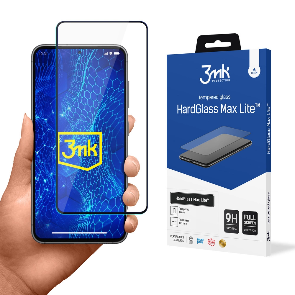 Samsung Galaxy S23 Plus - 3mk HardGlass Max Lite™eng