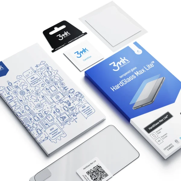 Tempered glass for Xiaomi Redmi Note 12 Pro 9H from the 3mk HardGlass Lite serieseng