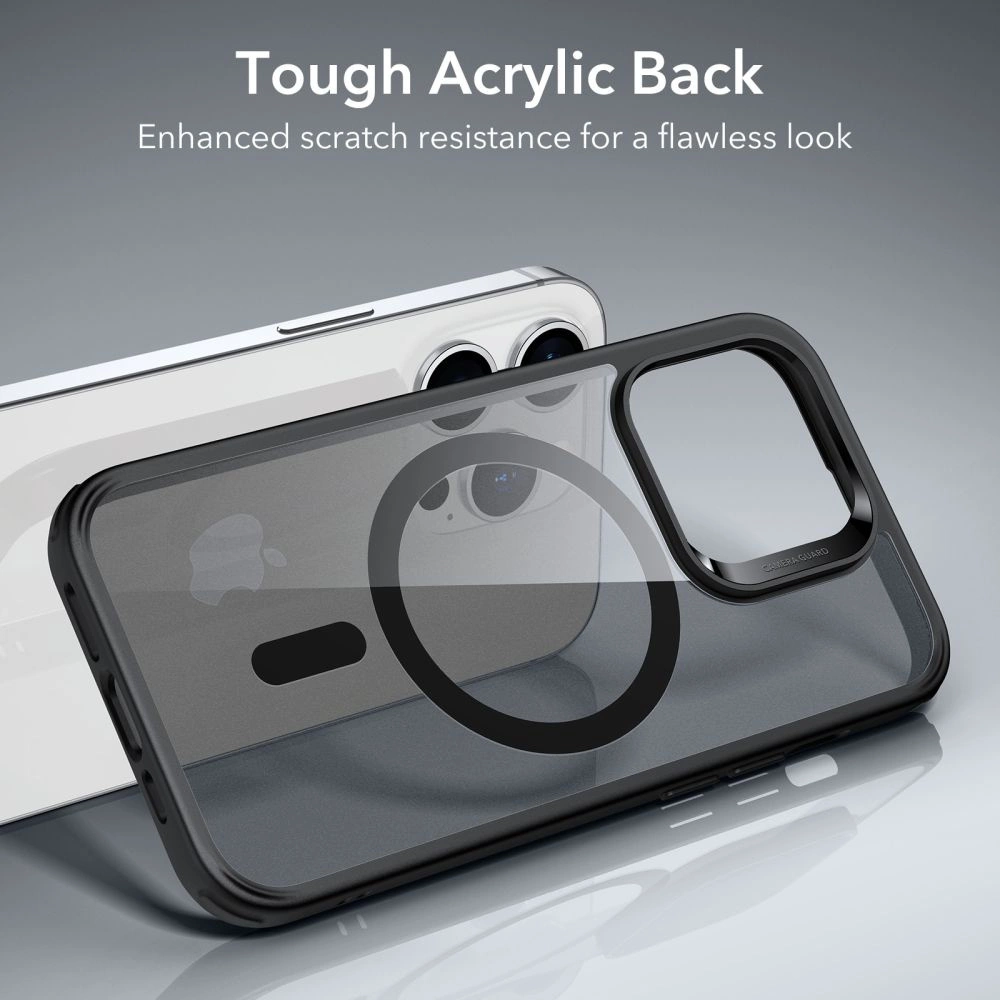 ESR Classic Hybrid Halolock Case with MagSafe for iPhone 14 Pro - Matte Blackeng