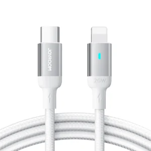 Joyroom Extraordinary Series A10 Lightning / USB-C PD 20W cable 1.2 m - whiteeng