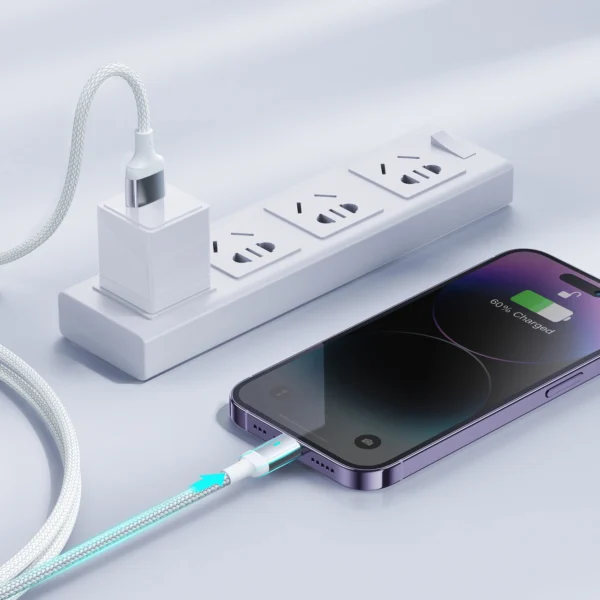 Joyroom Extraordinary Series A10 Lightning / USB-C PD 20W cable 1.2 m - whiteeng
