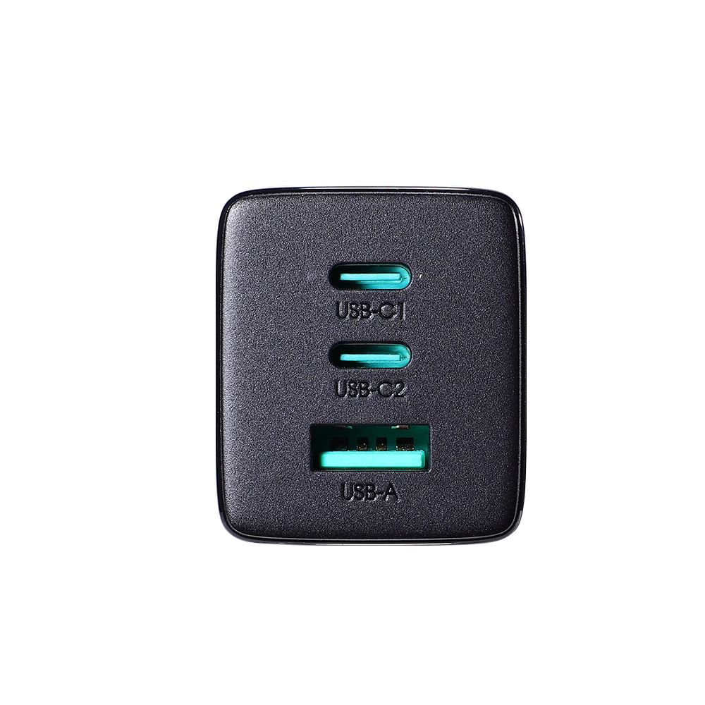 Joyroom fast GaN charger 65W USB-A, 2x USB-C black + USB-C - USB-C cable 100W 1.2m (TCG01)eng