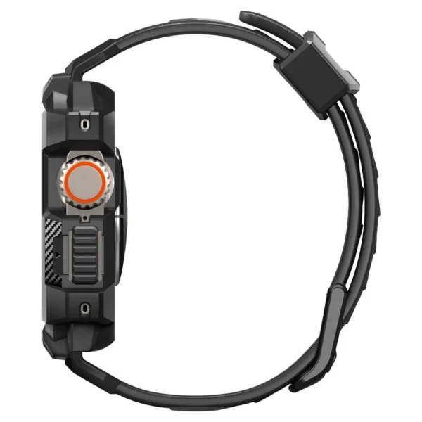 Spigen Rugged Armor Pro Apple Watch Ultra (49mm) Strap Case - Blackeng