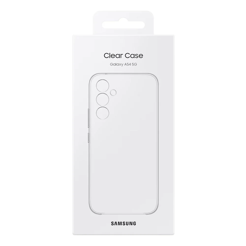 Samsung Clear Cover Case for Samsung Galaxy A54 5G Gel Cover Transparent (EF-QA546CTEGWW)eng
