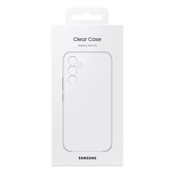 Samsung Clear Cover Case for Samsung Galaxy A54 5G Gel Cover Transparent (EF-QA546CTEGWW)eng