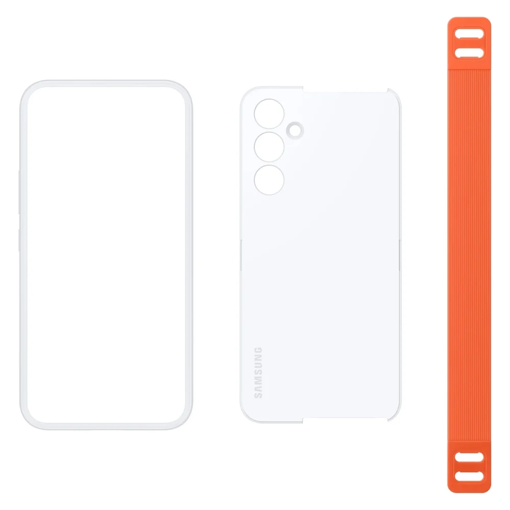Samsung Haze Grip Case for Samsung Galaxy A54 5G cover white (EF-XA546CWEGWW)eng