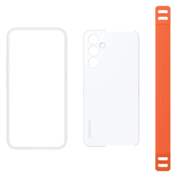 Samsung Haze Grip Case for Samsung Galaxy A54 5G cover white (EF-XA546CWEGWW)eng