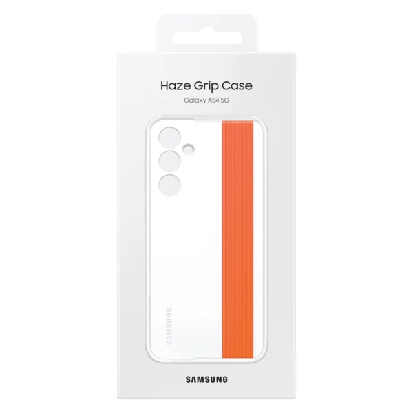 Samsung Haze Grip Case for Samsung Galaxy A54 5G cover white (EF-XA546CWEGWW)eng