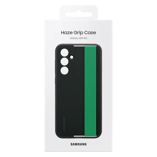 Samsung Haze Grip Case for Samsung Galaxy A54 5G cover black (EF-XA546CBEGWW)eng