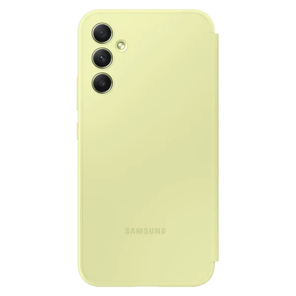 Samsung Smart View Wallet Case for Samsung Galaxy A34 5G Cover with Smart Flip Window Card Wallet Lime (EF-ZA346CGEGWW)eng