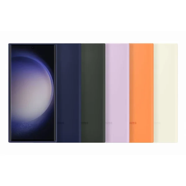 Samsung Silicone Cover case for Samsung Galaxy S23 Ultra silicone case cotton (EF-PS918TUEGWW)eng