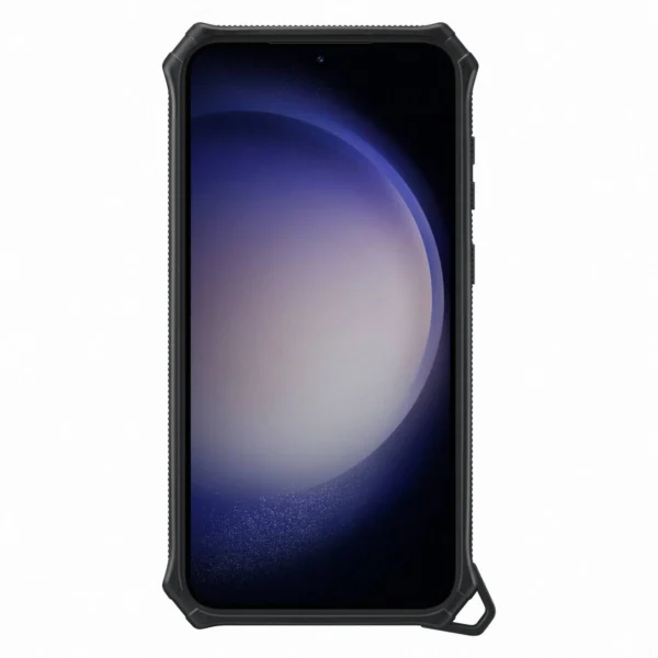 Samsung Rugged Gadget Case for Samsung Galaxy S23+ Rugged Cover Ring Holder Stand Gray (EF-RS916CBEGWW)eng