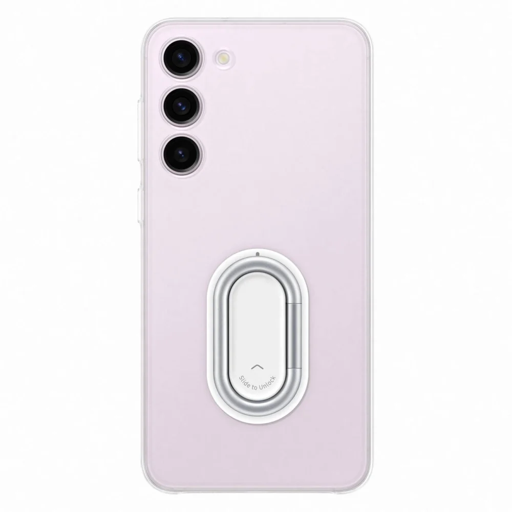 Samsung Clear Gadget Case for Samsung Galaxy S23+ cover ring holder stand transparent (EF-XS916CTEGWW)eng