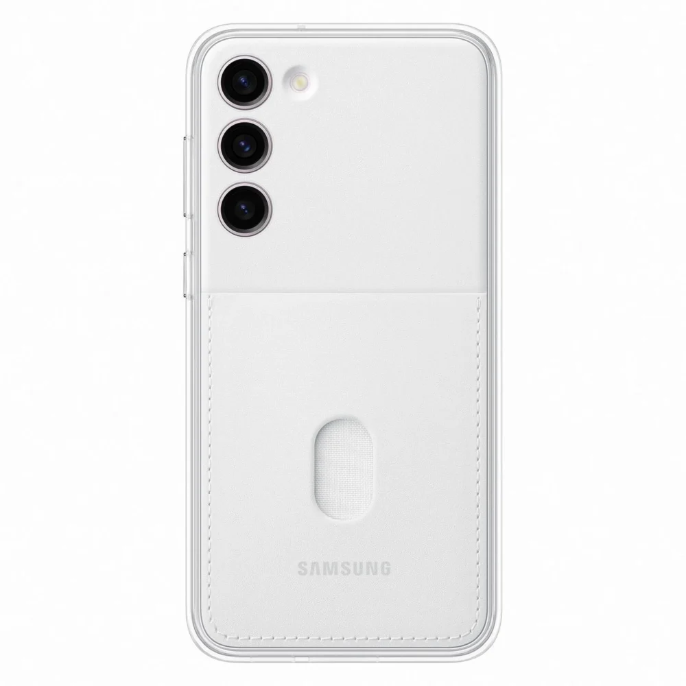 Samsung Frame Cover for Samsung Galaxy S23+ case with interchangeable backs white (EF-MS916CWEGWW)eng