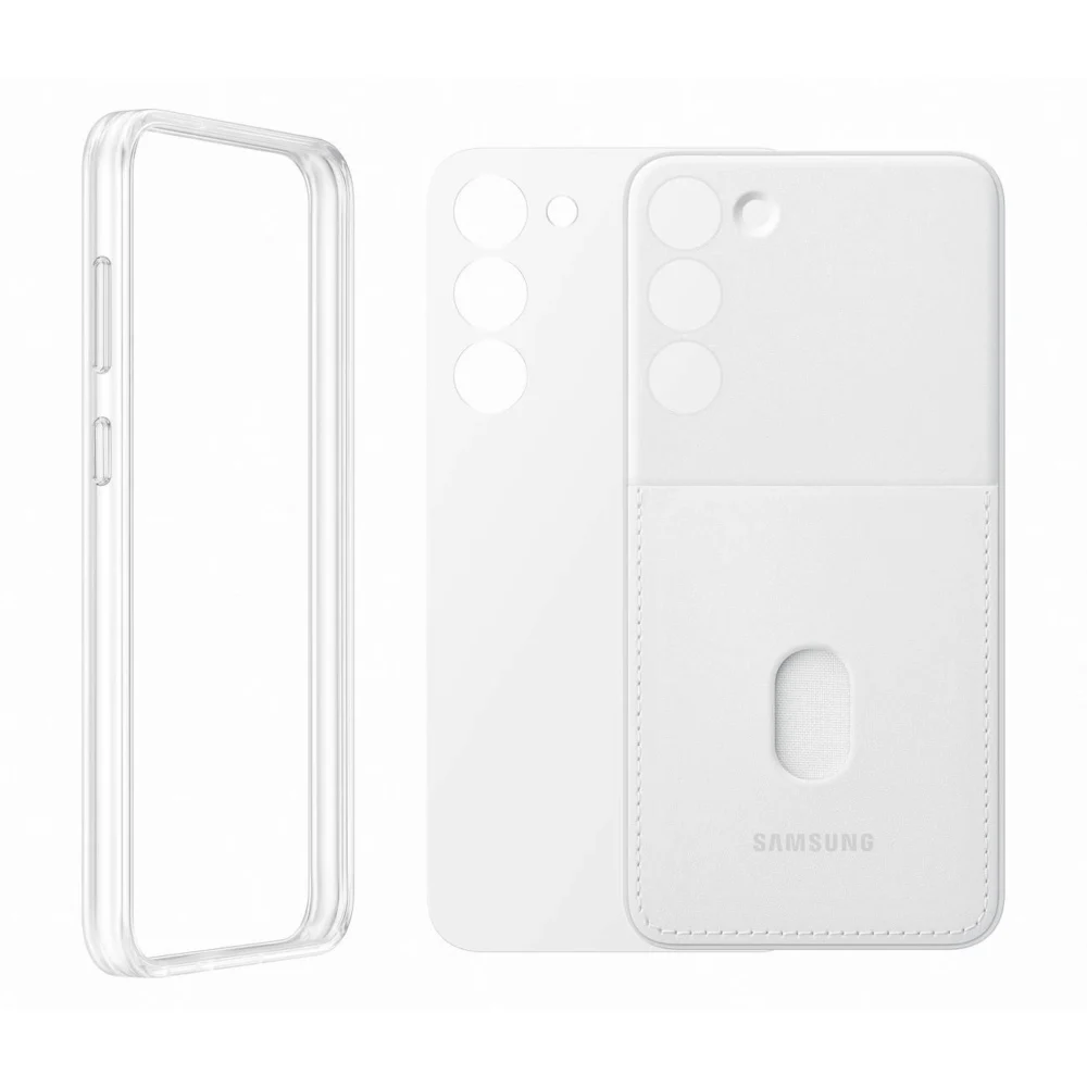 Samsung Frame Cover for Samsung Galaxy S23+ case with interchangeable backs white (EF-MS916CWEGWW)eng