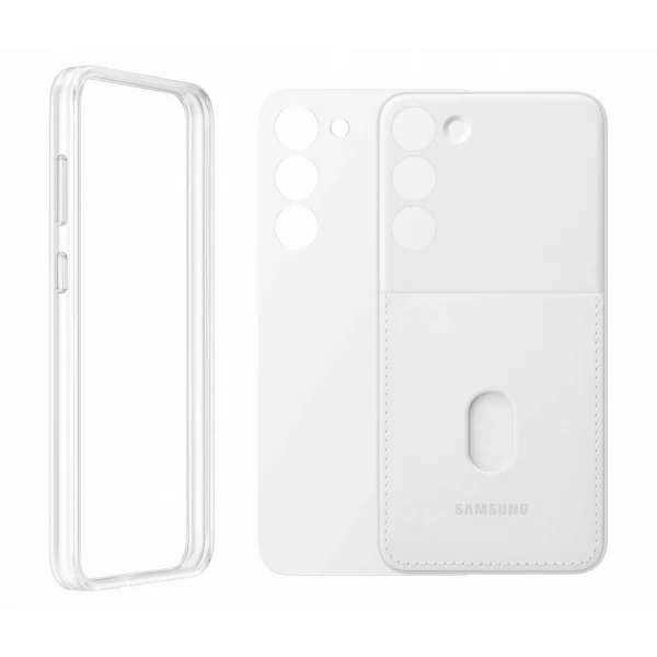 Samsung Frame Cover for Samsung Galaxy S23+ case with interchangeable backs white (EF-MS916CWEGWW)eng