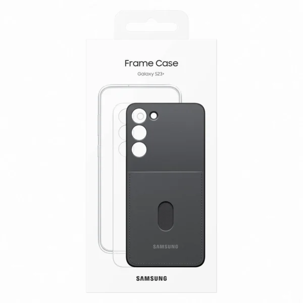Samsung Frame Cover for Samsung Galaxy S23+ case with interchangeable backs black (EF-MS916CBEGWW)eng