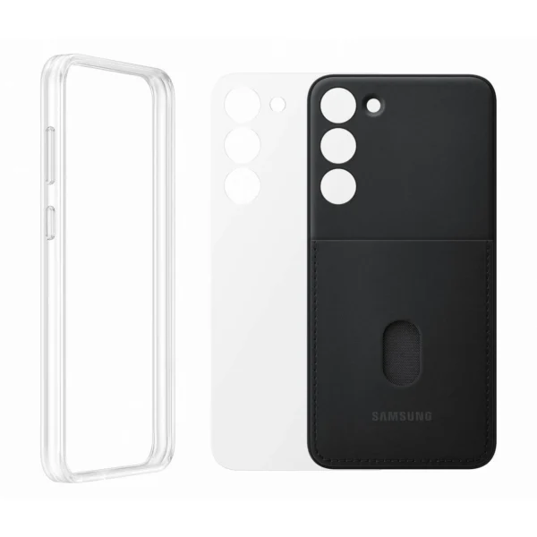 Samsung Frame Cover for Samsung Galaxy S23+ case with interchangeable backs black (EF-MS916CBEGWW)eng