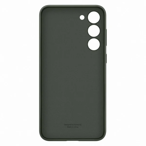 Samsung Leather Cover case for Samsung Galaxy S23+ case made of natural leather green (EF-VS916LGEGWW)eng