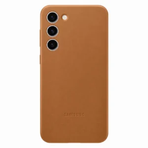 Samsung Leather Cover case for Samsung Galaxy S23+ genuine camel leather case (EF-VS916LAEGWW)eng