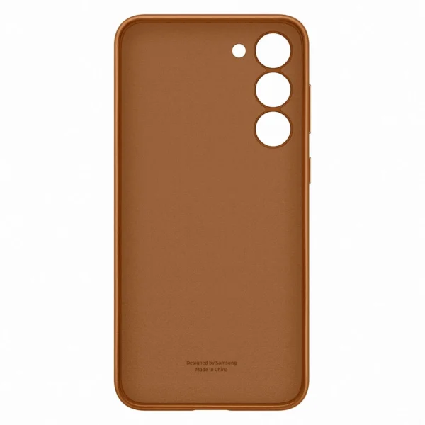 Samsung Leather Cover case for Samsung Galaxy S23+ genuine camel leather case (EF-VS916LAEGWW)eng