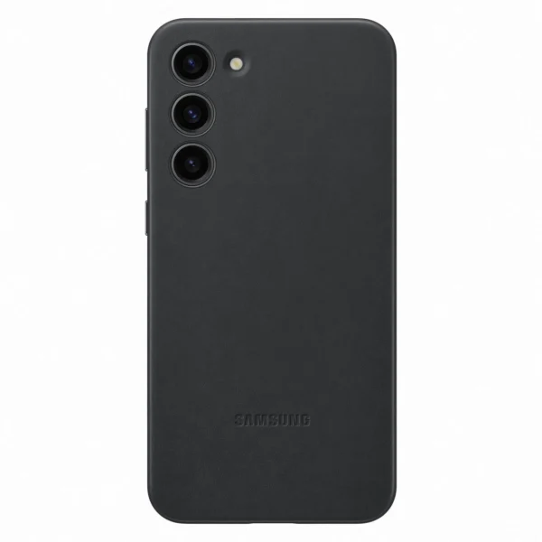 Samsung Leather Cover case for Samsung Galaxy S23+ case made of natural leather black (EF-VS916LBEGWW)eng