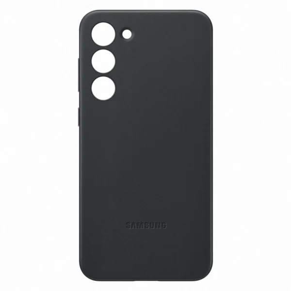 Samsung Leather Cover case for Samsung Galaxy S23+ case made of natural leather black (EF-VS916LBEGWW)eng