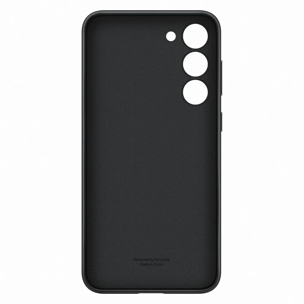 Samsung Leather Cover case for Samsung Galaxy S23+ case made of natural leather black (EF-VS916LBEGWW)eng