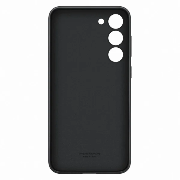 Samsung Leather Cover case for Samsung Galaxy S23+ case made of natural leather black (EF-VS916LBEGWW)eng