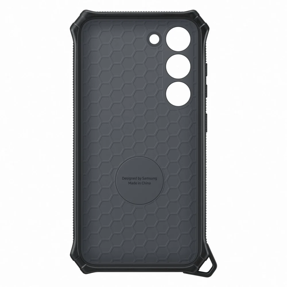 Samsung Rugged Gadget Case for Samsung Galaxy S23 Rugged Cover Ring Holder Stand gray (EF-RS911CBEGWW)eng