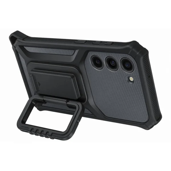 Samsung Rugged Gadget Case for Samsung Galaxy S23 Rugged Cover Ring Holder Stand gray (EF-RS911CBEGWW)eng