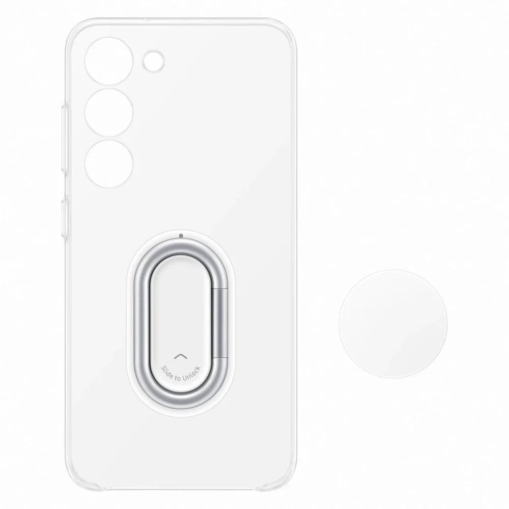 Samsung Clear Gadget Case case devide cover ring holder stand transparent (EF-XS911CTEGWW)eng