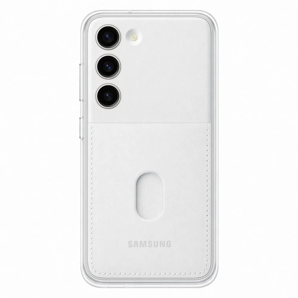 Samsung Frame Cover for Samsung Galaxy S23 case with interchangeable backs white (EF-MS911CWEGWW)eng