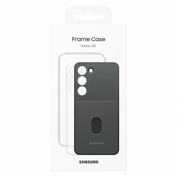 Samsung Frame Cover case for Samsung Galaxy S23 case with interchangeable backs black (EF-MS911CBEGWW)eng