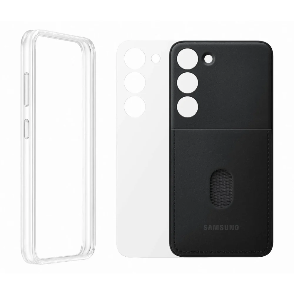 Samsung Frame Cover case for Samsung Galaxy S23 case with interchangeable backs black (EF-MS911CBEGWW)eng