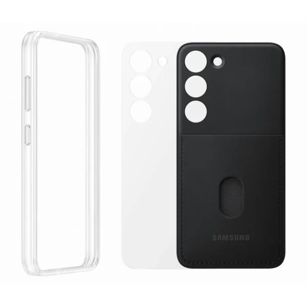 Samsung Frame Cover case for Samsung Galaxy S23 case with interchangeable backs black (EF-MS911CBEGWW)eng